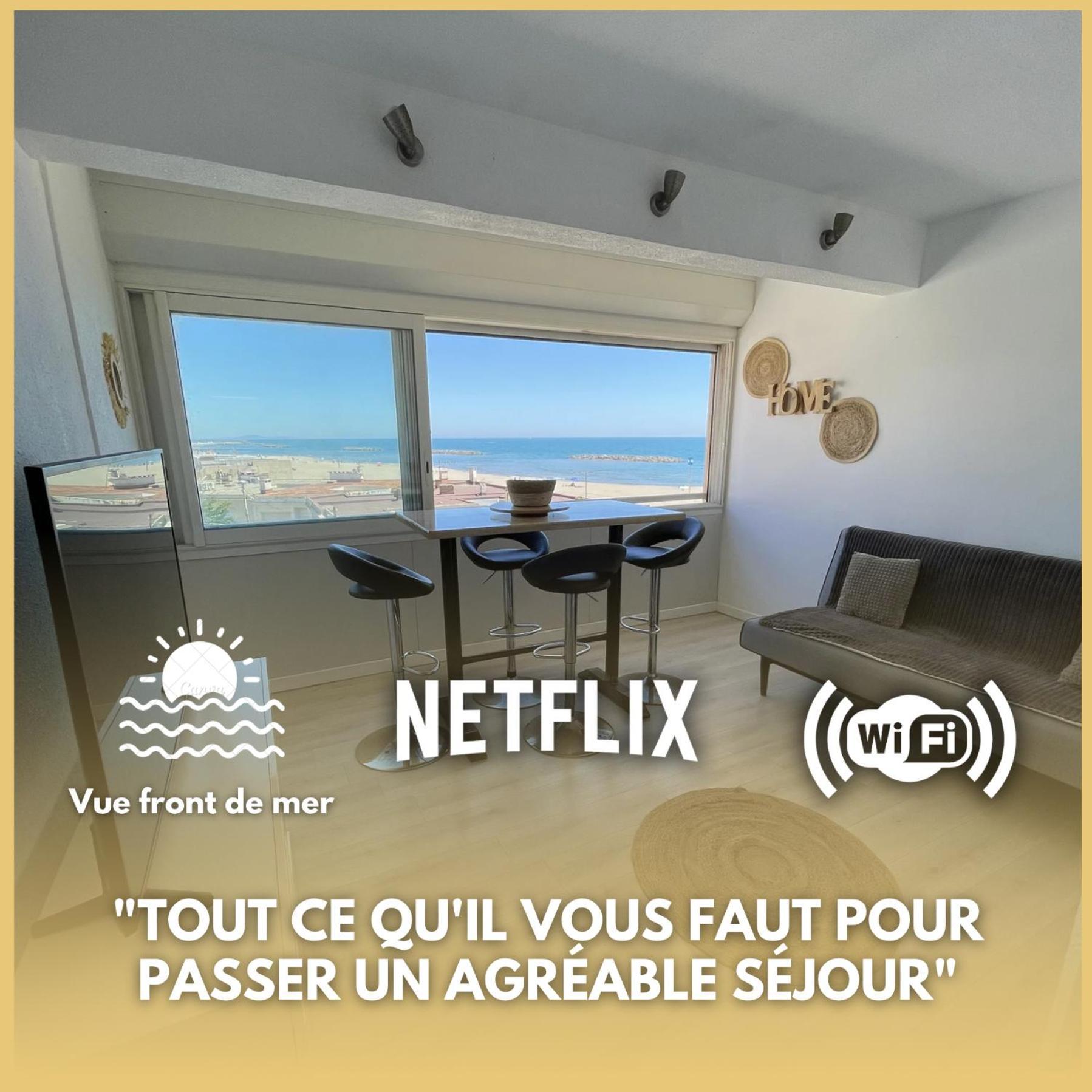 Superbe Appartement Vue Sur Mer วัลราส์-ปลาจ ภายนอก รูปภาพ